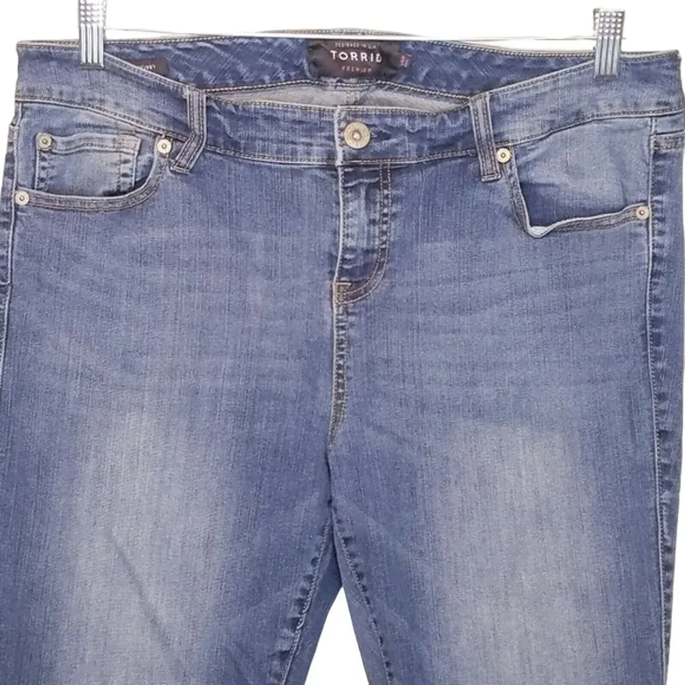 Torrid Ultra Skinny Premium Denim Jeans Size 18R - Picture 2 of 9